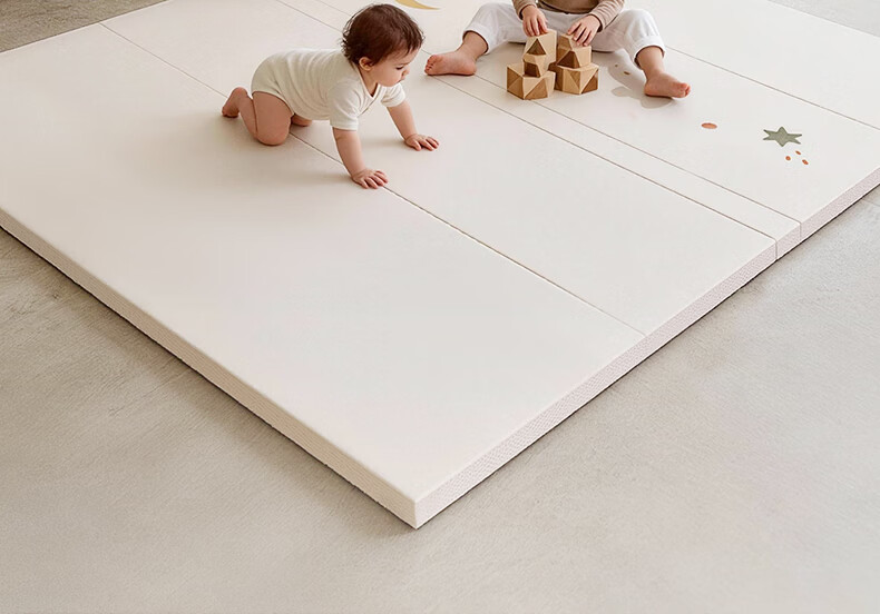 BG-BABYGO Foldable IXPE Crawling Mat 4cm Thick Baby Anti-Fall Playpen Floor Mat Head Protection Baby Grade 31