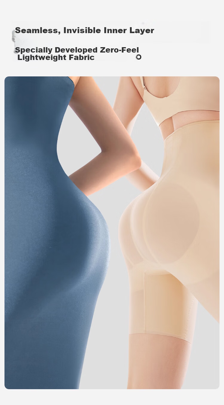 XUEXIMAN High-Waist Tummy Control Women's Butt-Lifting 7A Antibacterial Mulberry Silk Postpartum Shaping Waist Slimming Hip-Lifting Body Shaping Pants 10