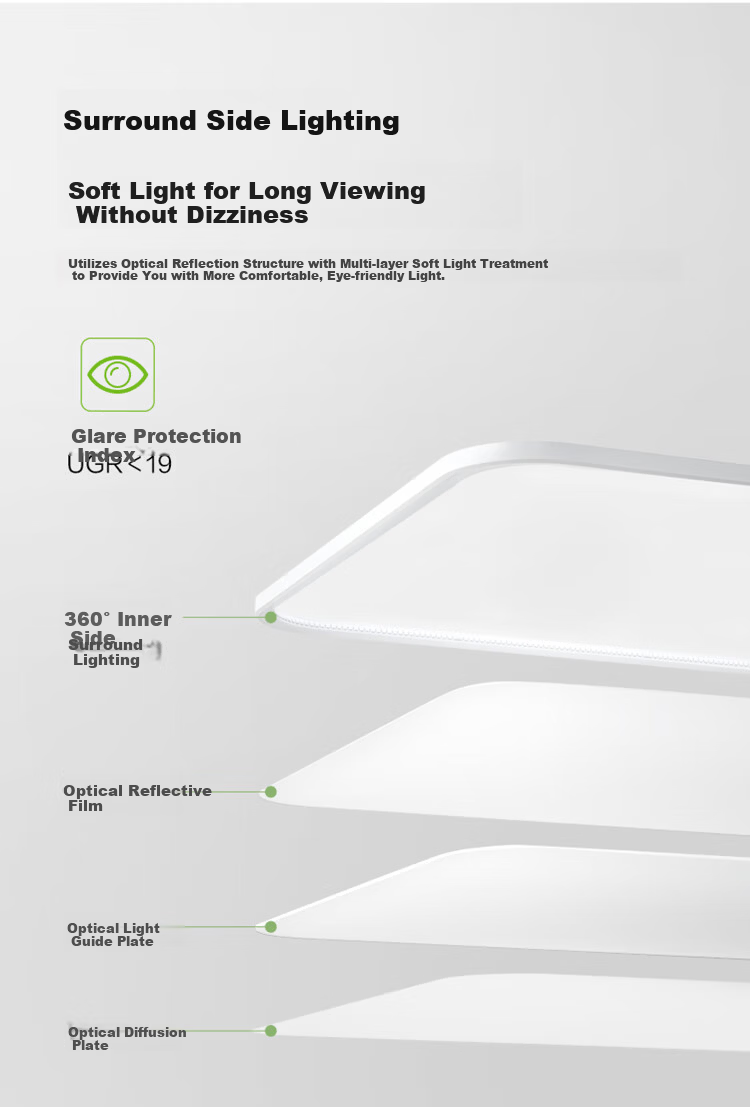 BULL LED Ceiling Light X46 Series Full Spectrum Eye-Care Smart Voice 45W [All-Inclusive Price] 9