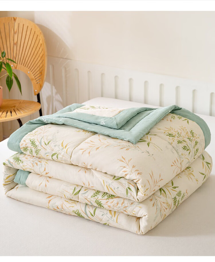 Hengyuanxiang Summer Cooling Quilt, Class A Antibacterial Thin Blanket, 200x230cm, Washable Air Conditioning Quilt, Double Summer Quilt, Spring And Autumn Quilt Insert 10