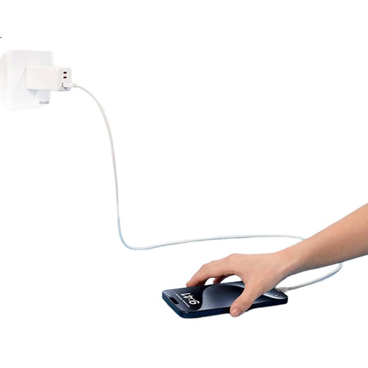 Кабель CangHua USB Type-C для быстрой зарядки, 6A, 1 метр, белый
