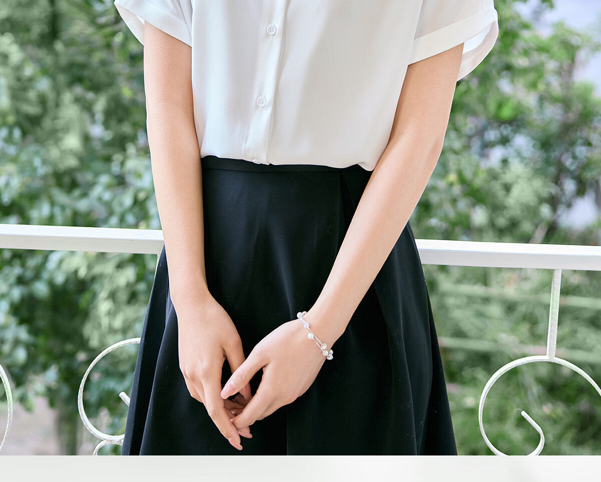 Taxiang Long-Sleeve Shirt for Women, Retro Design, Simple Blouse, Versatile for Commuting, Chiffon Top, Cardigan T143C2003 3