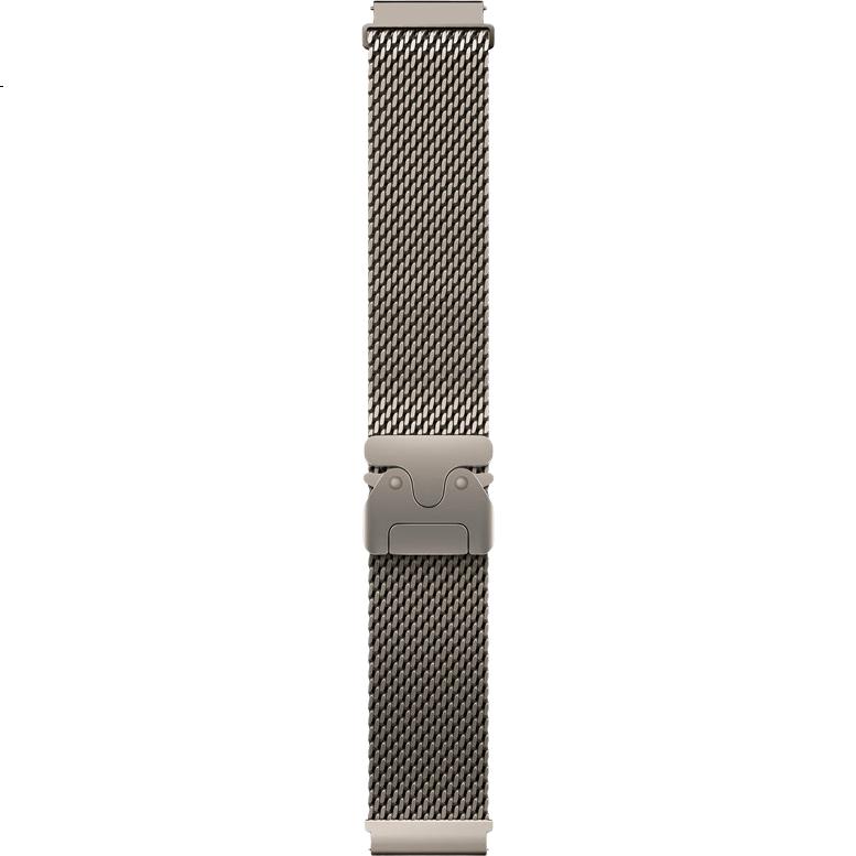 Ремешок Weiqiantu для Huawei Watch GT6/6 Pro/GT5/5 Pro/Watch5/4 Pro/GT4, титановый, миланская петля, с парашютной пряжкой, титановый цвет, 22 мм