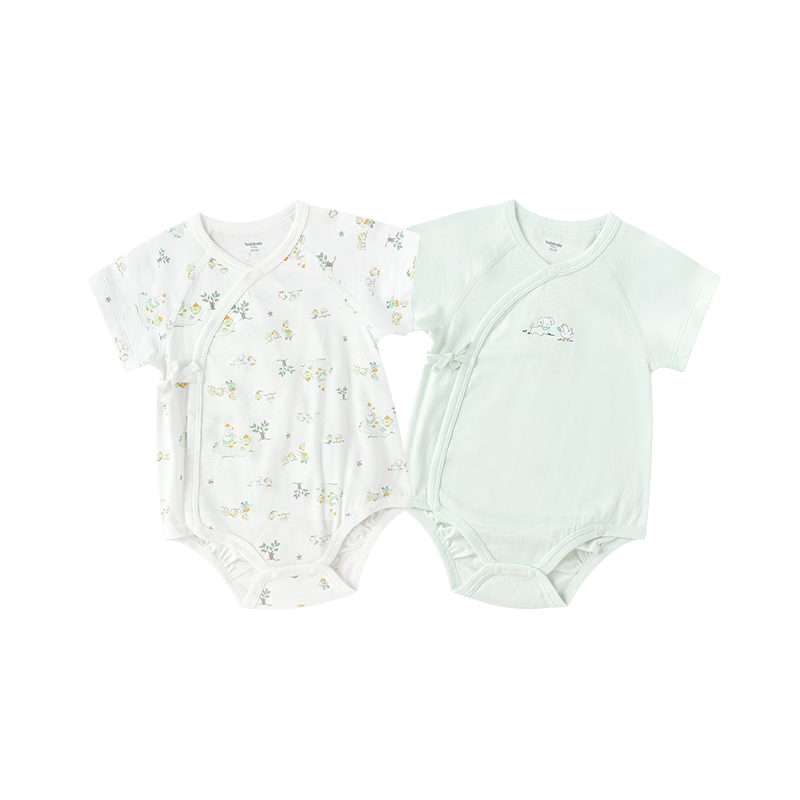 Balabala【balaOne】Kids Baby Triangle Shirt Romper 2026 Summer Two-Piece Set Fresh