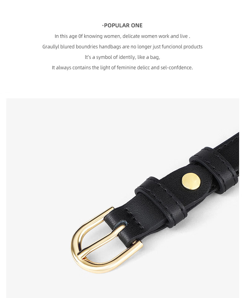 Viney Women's Genuine Leather Slim Waist Belt Decorative Skirt Belt Pin Buckle Luxury Casual Jeans Belt Birthday Gift 1
