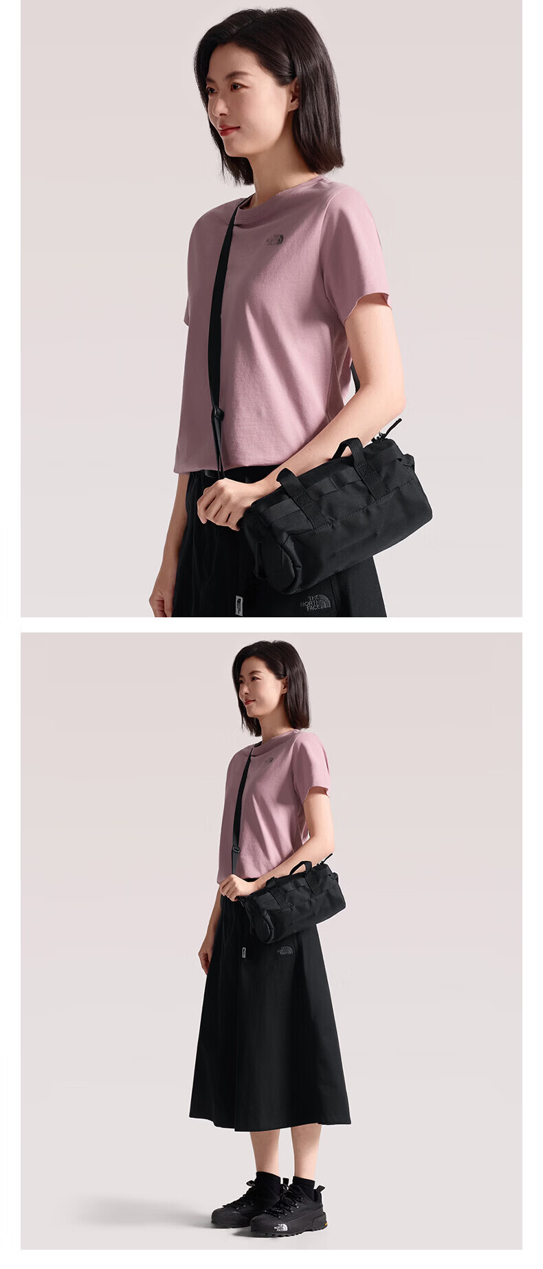 The North Face Women's Base Camp 6.1L Outdoor Sports Casual Portable Mini Shoulder Bag Crossbody Bag 5JYT 3