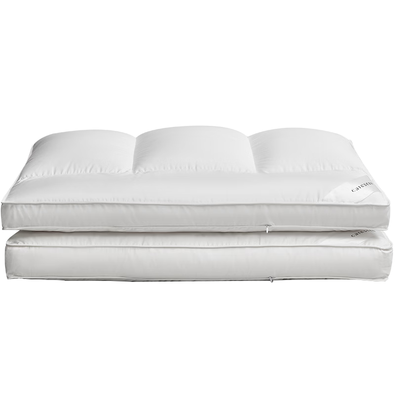 Canasin Five-Star Hotel down Pillow, 95% White Goose Down Functional Zoned Pillow Core, Medium Size, 72*46cm