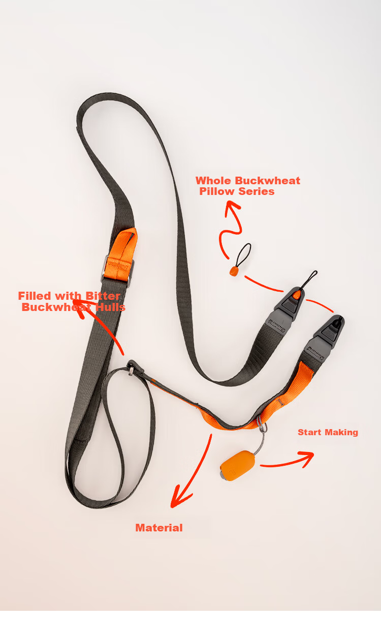 PGYTECH Dandelion Mobile Phone Strap Photography Harness LinkGo Dual Attachment Anti-Lost Adjustable Neck Strap for iPhone 17 Star Flame Black 7