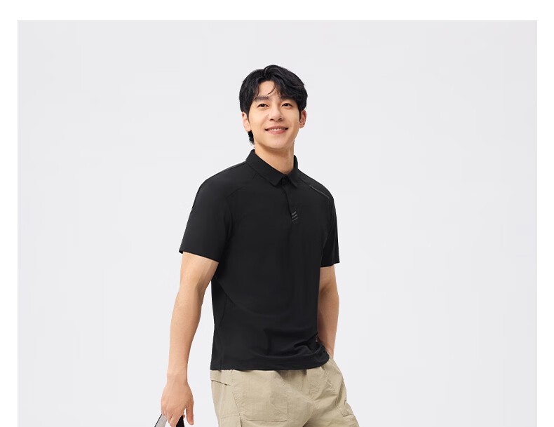 361° Men's Short Sleeve Polo Shirt Spring Summer Sports Casual Sun Protection Cooling Top 652624104-5 31