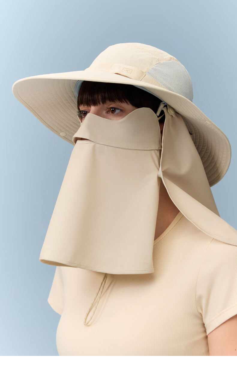 Bananain 503UV Pro Unisex Sun Protection Fisherman Hat with Detachable Breathable Face Mask and Sunshade 5