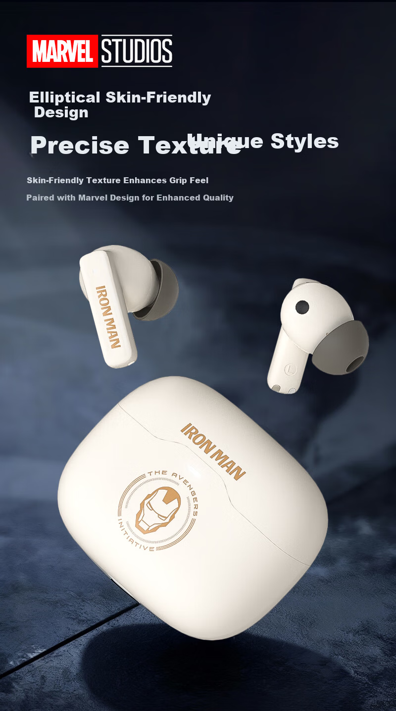 Disney Bluetooth Earphones, In-Ear ANC Noise Cancellation, ENC Call Noise Reduction, Ultra-Long Battery Life, No Sound Leakage, Birthday Gift for Men And Women, Suitable for Apple, DN20 Mickey Mouse 5