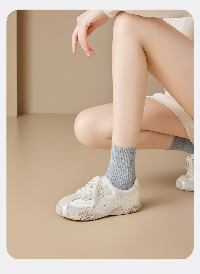 Saturday Ballet Style Women's 2026 New Summer Thick Sole Height Increasing Agan Casual Lightweight Versatile Sports Shoes 19