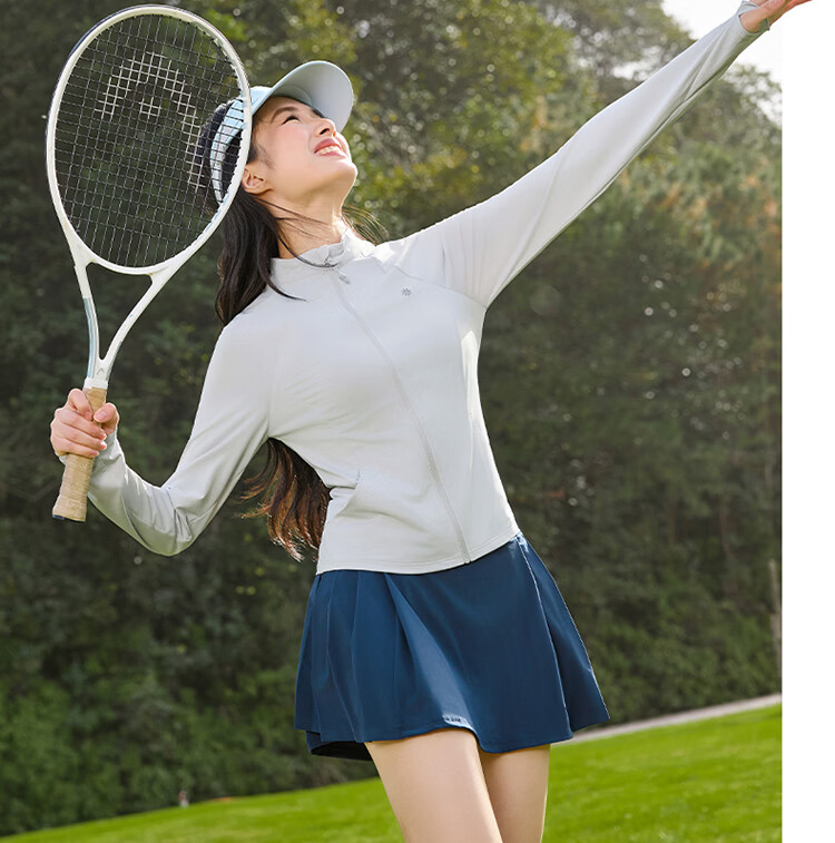 361° Women's Sunscreen Jacket Spring Summer UPF50+ UV Protection Sports Outdoor Slim Fit Stand Collar Coat 662624602-2 24