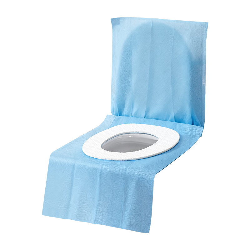 Baicaoyuan Disposable Toilet Seat Covers Extra Large Thickened Independent Packaging Full Coverage Toilet Lid Cover Set 10 Packs