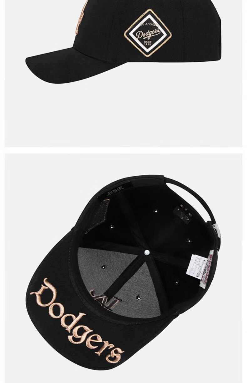 MLB Baseball Cap Unisex Hard Top Duckbill Sunshade Casual Sports Hat Gift 3ACP8501N-50GOS-F 15