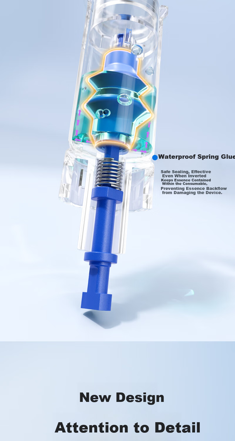 KDAY Blue 5D 500um High Crystal Needle for Skin Beauty Device Facial Beauty Instrument High Crystal Needle 6