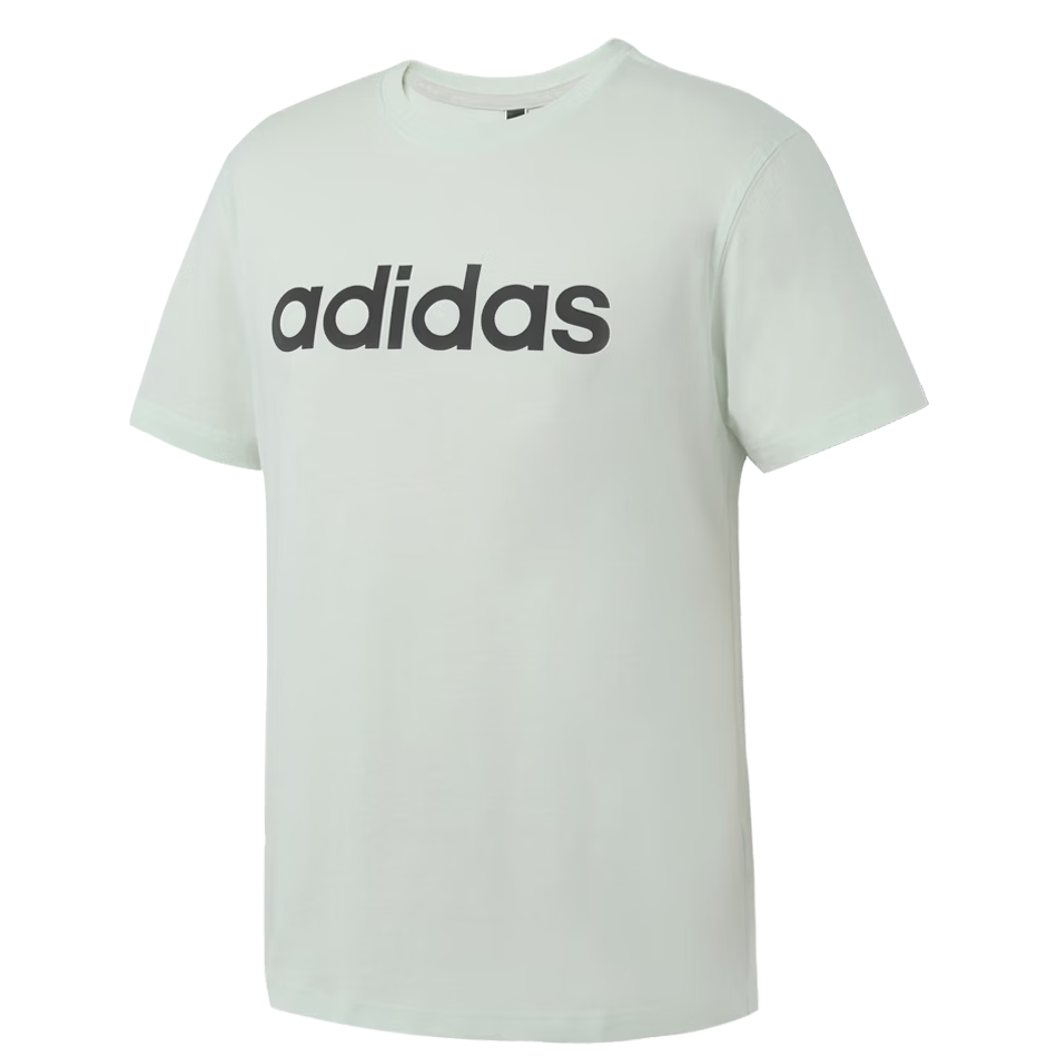 Adidas Summer Men's Sports Trendy Comfortable Breathable Outdoor Cotton Short Sleeve T-Shirt JI5074