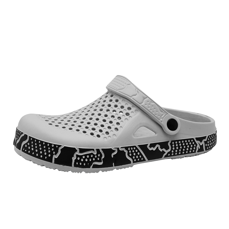 Cartelo Crocodile Men's Summer Breathable Outdoor Beach Sandals Creek Walking Slippers 1713 Gray Size 41