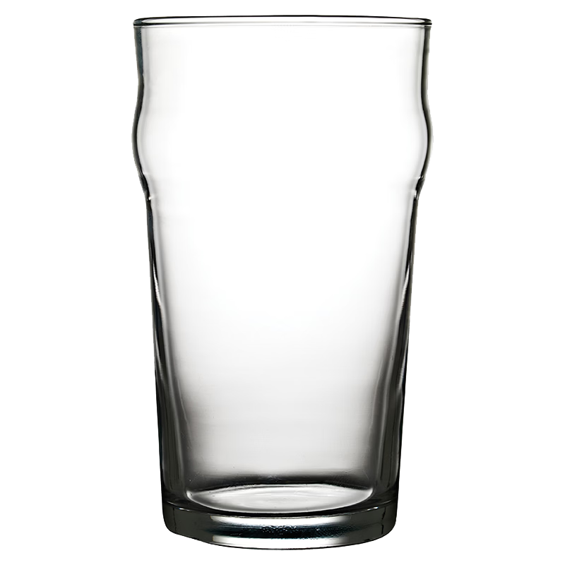 Pasha Paqi Imported Tempered Glass Beer Mug, Heat-Resistant Microwaveable Juice Beverage Cup, 570ml, Single Piece, Model 42997
