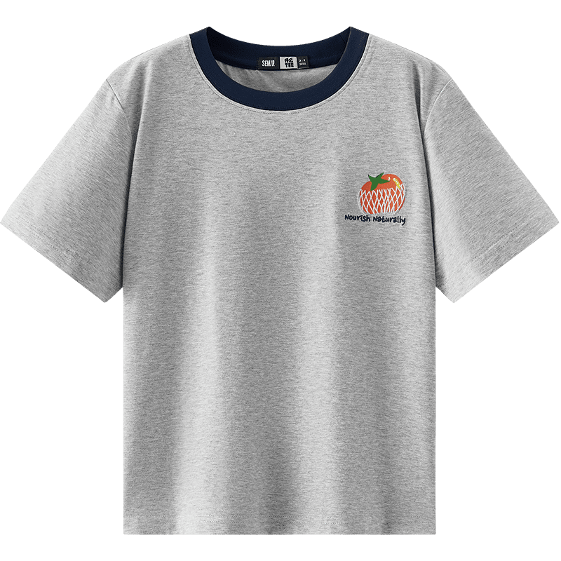 Semir Cooling Short Sleeve T-Shirt Women Summer Short Embroidered Antibacterial Moisture-Wicking Quick-Dry 2026 Clothing 109326100020