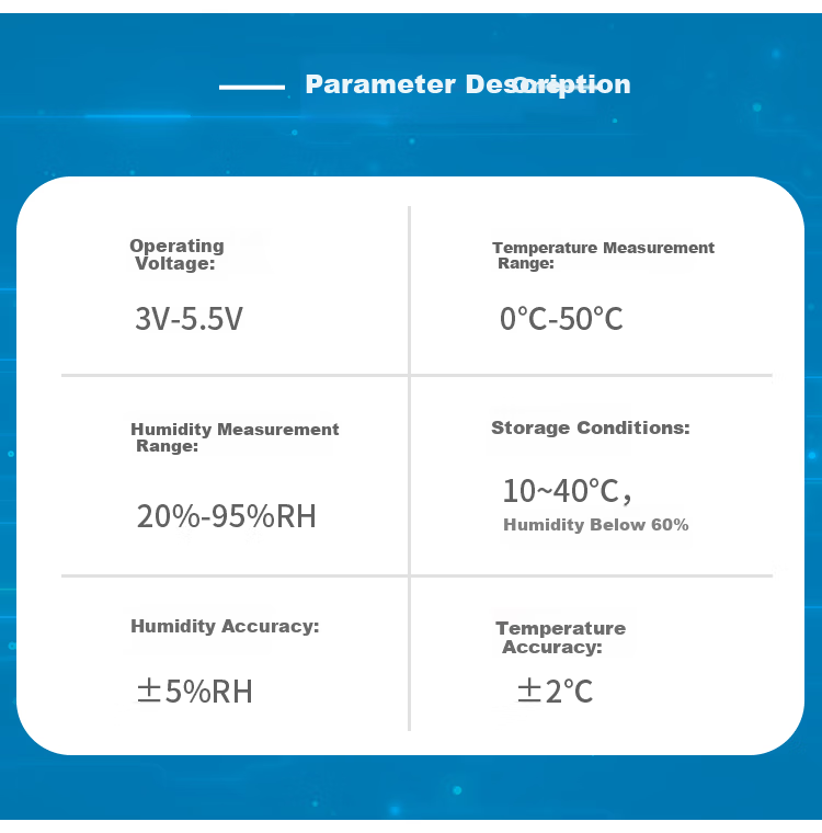 Diushitou DHT11 Digital Temperature And Humidity Sensor Module, Suitable for Arduino And STM 51 Microcontroller Development Boards 1