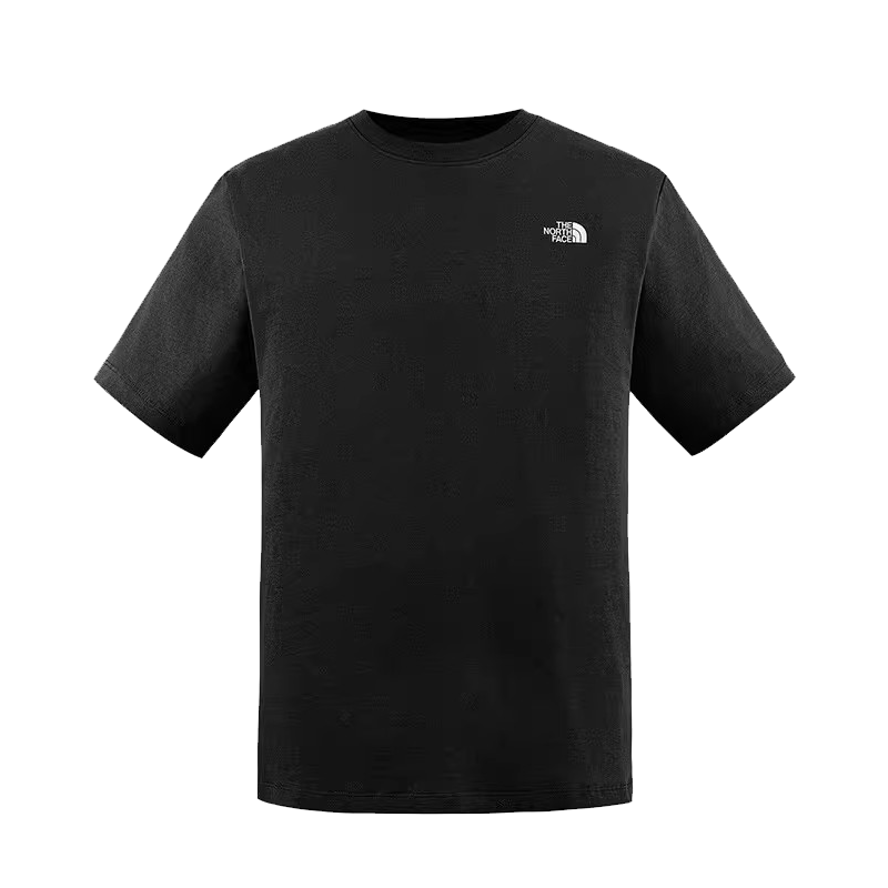 The North Face Unisex Short-Sleeve T-Shirt, Outdoor Breathable And Skin-Friendly, 8GWE, Black/JK3, Size S