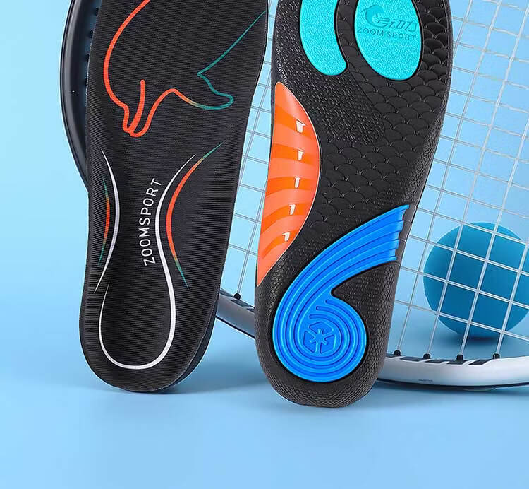 Footprint Tribe Whale Insole Professional Arch Support Insoles for Men Flat Feet Sports Shock Absorption Comfortable for Long Standing Size 43-44 4