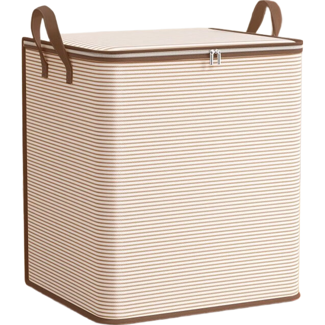 Siwangongli Cotton Quilt Storage Bag, Clothes Organizer Bag, Large Capacity Moving And Packing Bag for Quilts And Luggage
