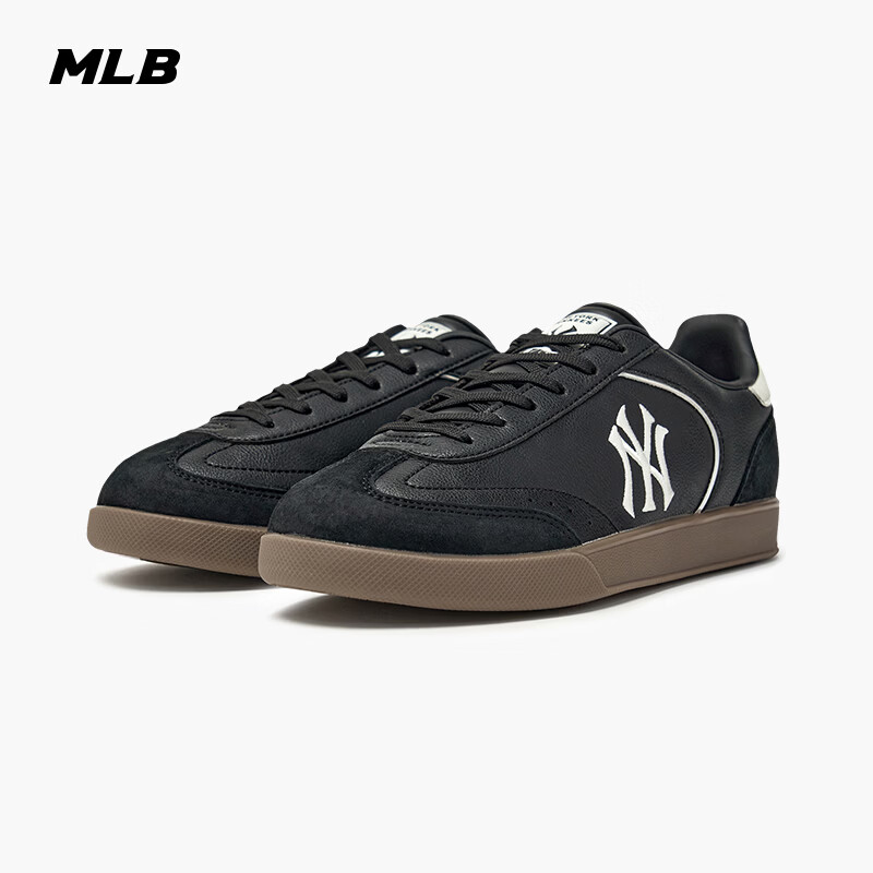 MLB Unisex Retro Dopamine Thin Sole Sneakers Double Shoelaces Casual Shoes 26 Spring New 3ASXCB16N-50BKS-245