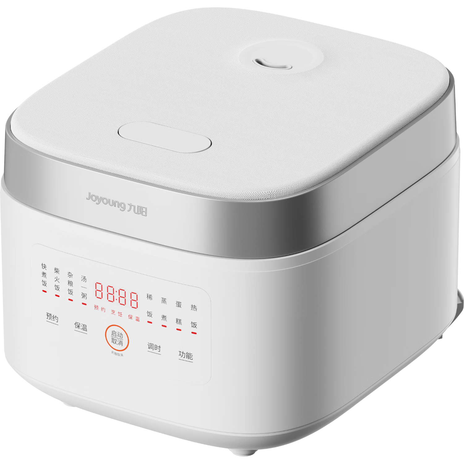 Joyoung [0 Fluorine Enamel Titanium Ceramic] Safe Rice Cooker 4L with Titanium Inner Pot, Electric Rice Cooker for 3-4 People, Home Use, Micro-Pressure Firewood Rice, 4A Good Food NTC Smart Control Multifunctional F-40NF12