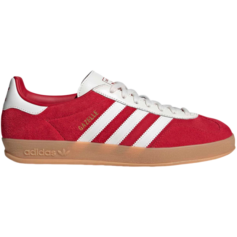 Adidas Originals Unisex GAZELLE INDOOR Casual Shoes IH9652 Red Size 36.5