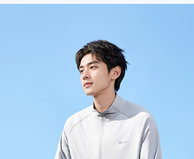 361° Men's Sunscreen Jacket Spring Summer UPF50+ Sports Outdoor Stand Collar Cooling Windbreaker 652624613-1 5