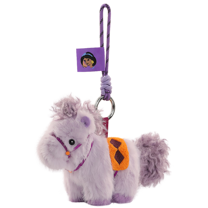 52TOYS Disney Princess Pony Plush Keychain Blind Box Trendy Toy Single Year of the Horse Mascot