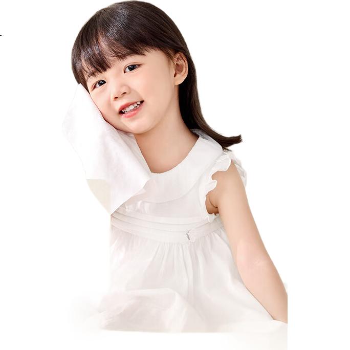 Влажные полотенца PurCotton Sun Yingsha, детские, ультрамягкие, 100% хлопок, 80 шт. * 5 упаковок