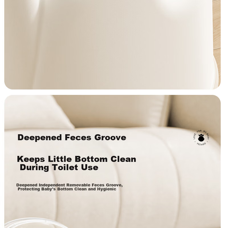 YEEHOO Children's Toilet Seat Cushion for Girls Baby Potty Training Seat Infant Urinal Pot for Boys Toilet Training 6