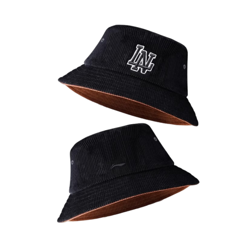 LI-NING New Unisex Bucket Hat Sunshade Outdoor Wide Brim Sunscreen Fashion Casual Cap