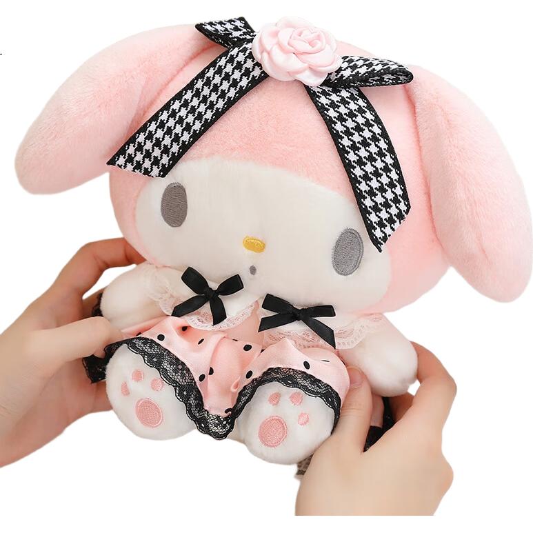 Мягкая игрушка "Hello Kitty" Санрио "Мелоди" 30 см, подарок для девочки
