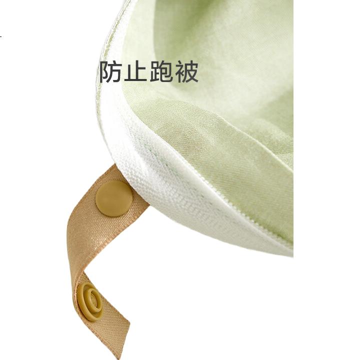 Пододеяльник LUOLAI Home Textile, 100% хлопок, однотонный, зеленый, 220x250 см