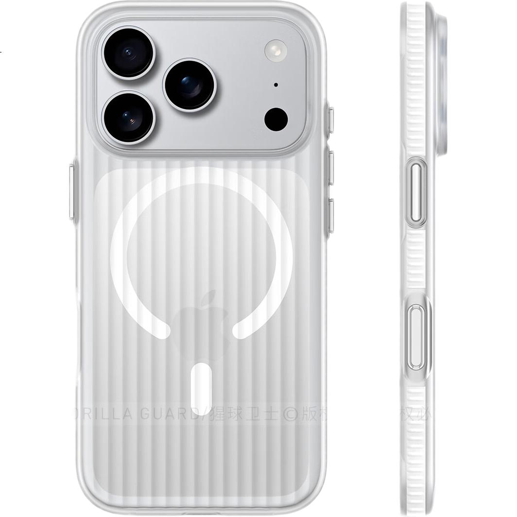 Чехол для телефона Xingqiuweishi Premium Anti-Fingerprint, совместимый с Apple iPhone 17 Pro Max, магнитный, тонкий, защитный, белый