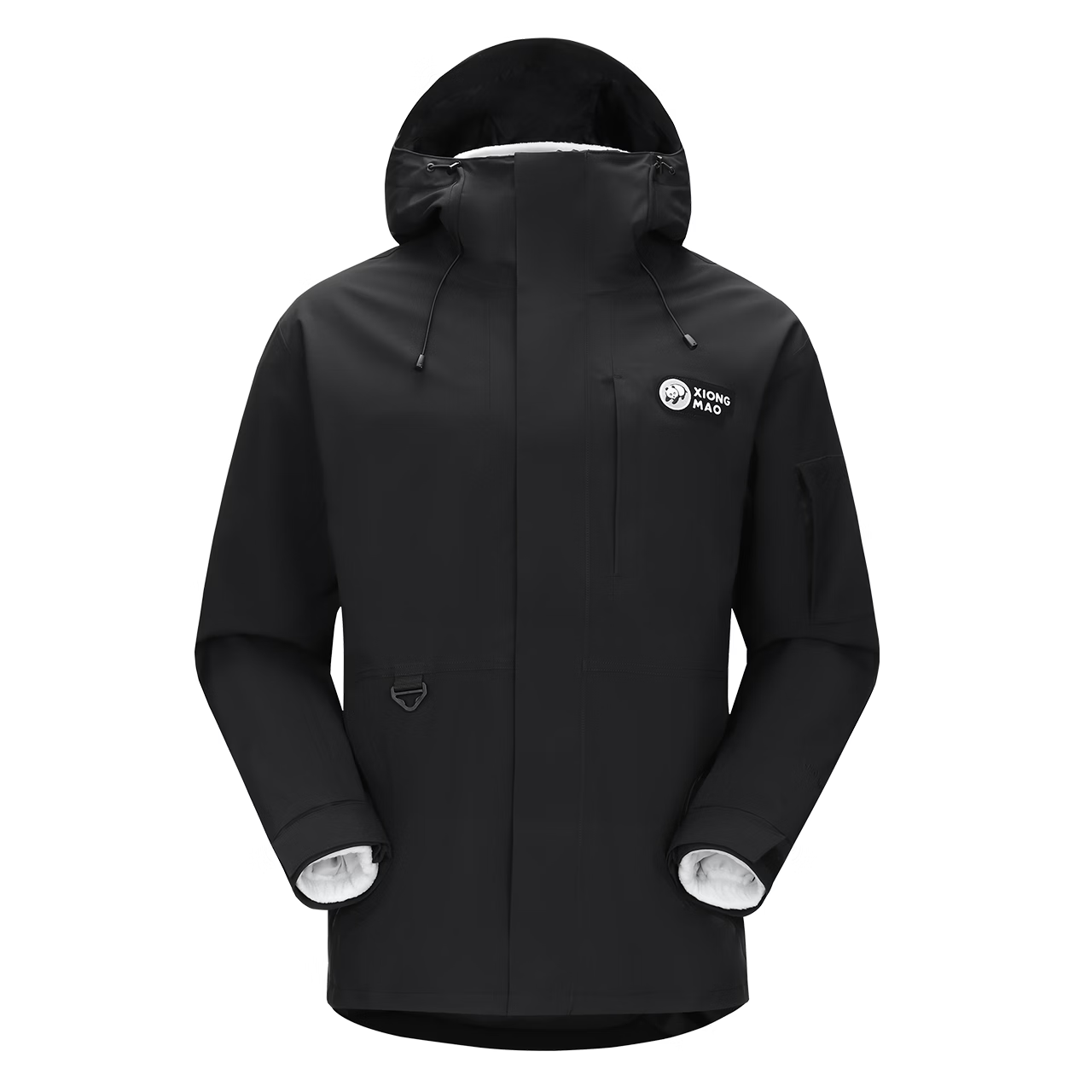 Panda Camel Series Outdoor Three-in-One Waterproof Fleece Warm Hiking Jacket Men, Size S