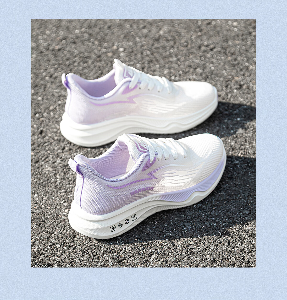 Warrior Women's Spring Summer New Mesh Lightweight Breathable Running Shoes Soft Sole Shock Absorption Sports Shoes White Pink Size 40 13