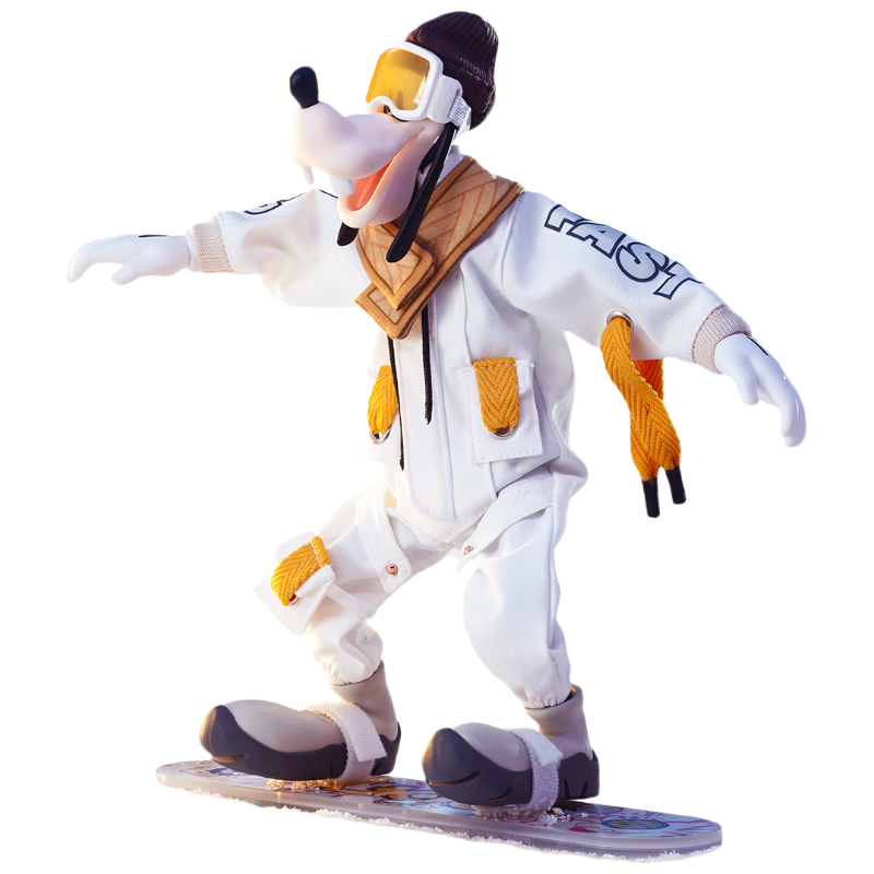 Disney Goofy Ski Club Articulated BJD Figure Approximately 25cm Birthday Children's Day Gift