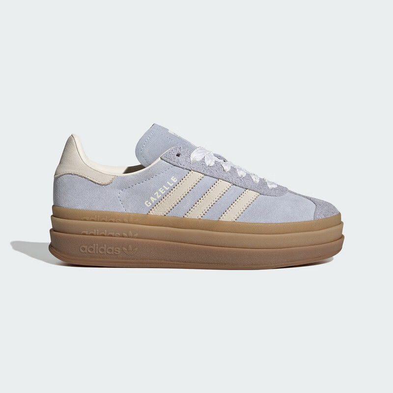 Adidas Originals Women's GAZELLE BOLD W Casual Shoes IH4210 Light Blue Size 37 1
