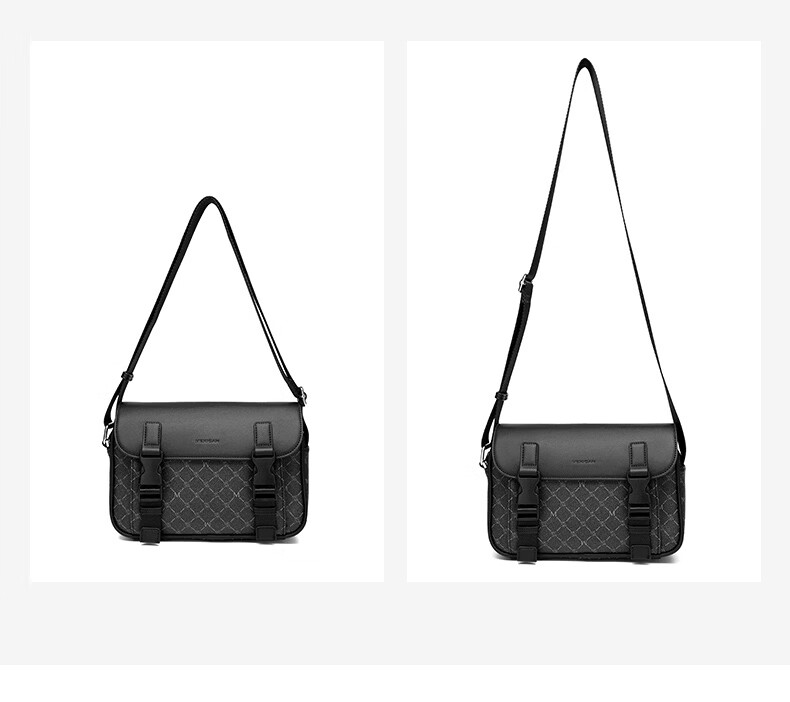 MEXICAN Men's Printed Casual Commuter Crossbody Shoulder Bag Phone Bag Birthday Gift High-end Light Luxury 9