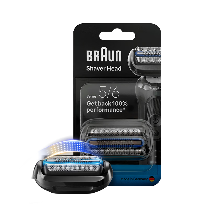 BRAUN [German Original Import] Father's Day Gift Electric Shaver Accessories Compatible with New Series 5 65b Black Blade And Mesh Combinatio