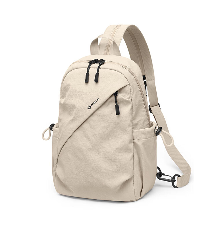 GOLF Men's Chest Bag Lightweight Crossbody Shoulder Bag Unisex Dual-Shoulder iPad Outdoor Cycling Sports Backpack 20