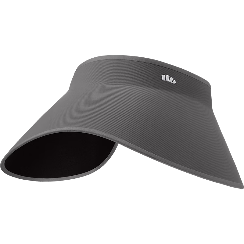 Beneunder Egg Roll Lampshade Hat Large Brim Sunshade Hat Women's Original Yarn Sunscreen Hat Men's Full Face Sunshade Open Top Sun Hat Gray