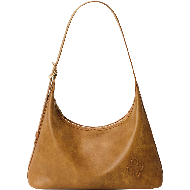 CASSILE Celebrity Style Vegetable-Tanned Cowhide Tote Bag for Women Lightweight Luxury Shoulder and Crossbody Bag Birthday Gift