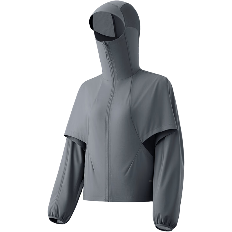 Banana Under Women's Sunscreen Jacket Lightweight UV Protection Shawl Style 26 Spring Summer New TS005 Dark Blue Gray S