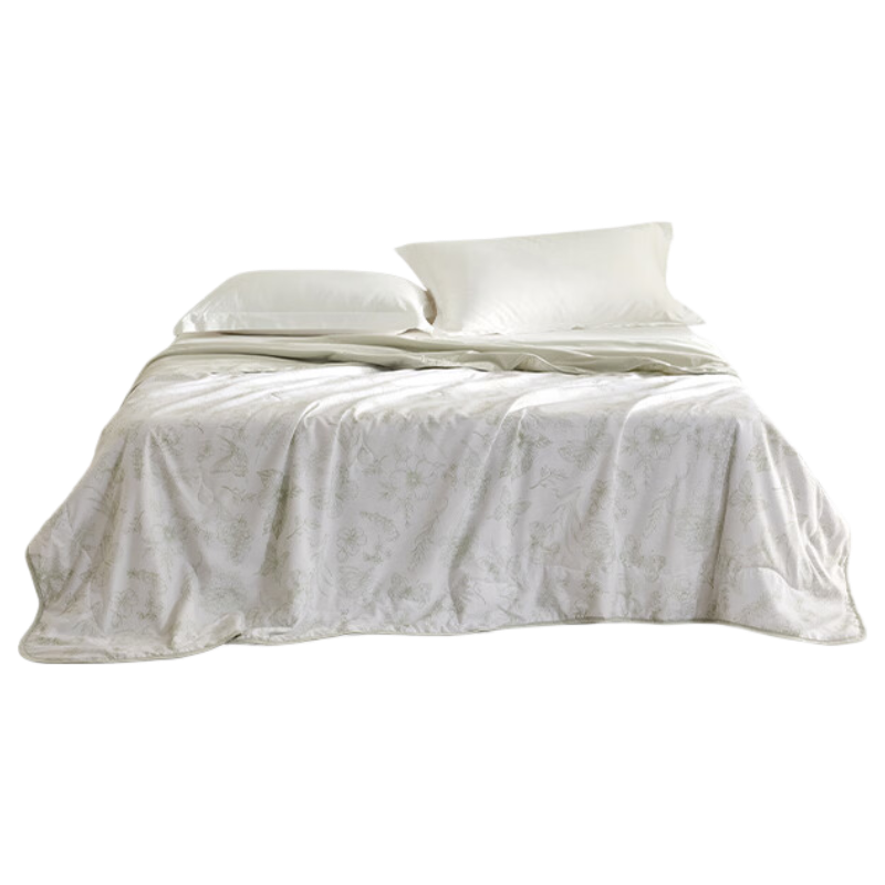 LOVO Luolai 100% Silk Quilt A-Class Antibacterial Quilt Air Conditioning Quilt Double Summer Quilt Approximately 3 Jin 220*240cm